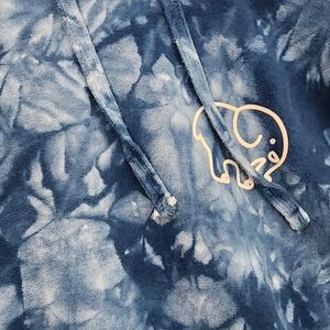 Tie dye Ivory Ella hoodie